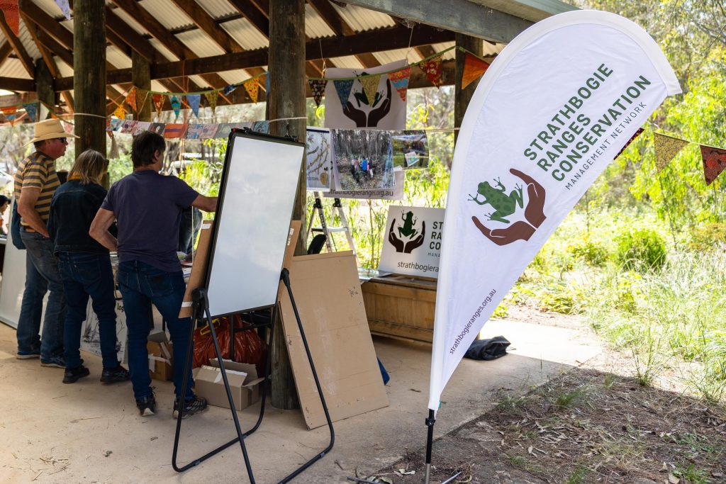 The Strathbogie Ranges Conservation stall
