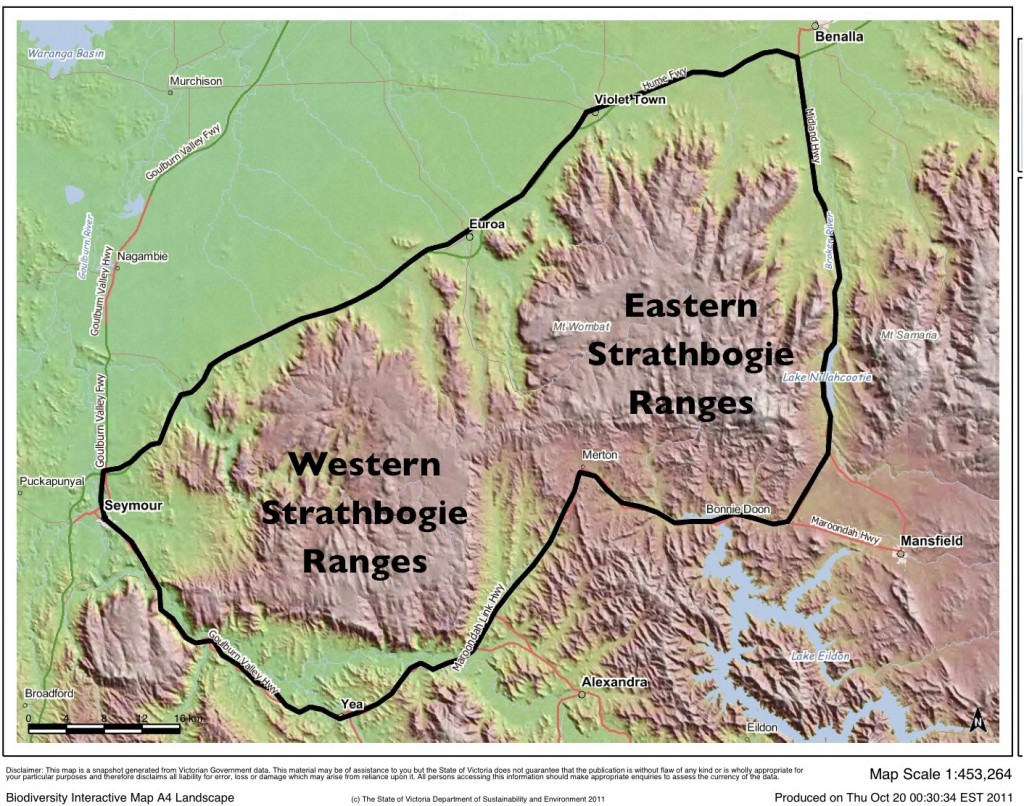 Strathbogie Ranges CMN area